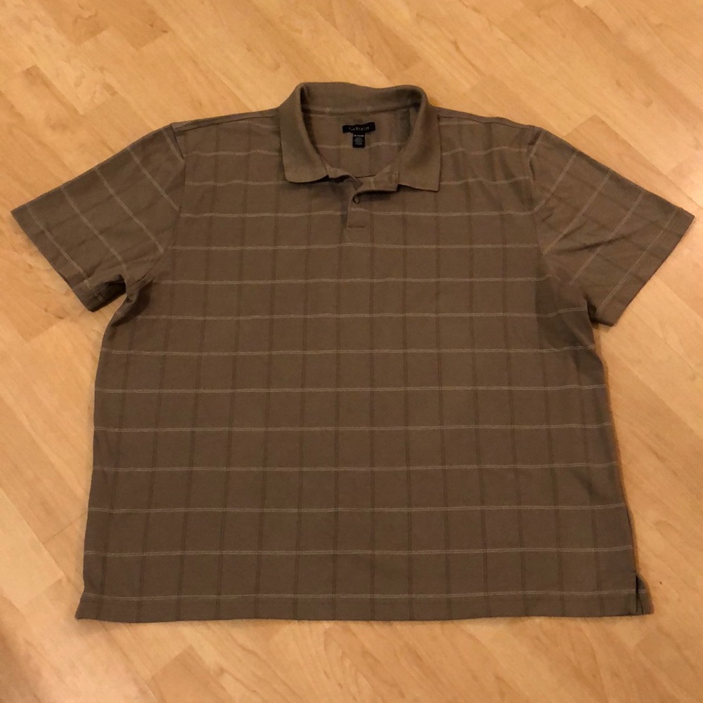 Men’s Van Heusen XXL Taupe Polo